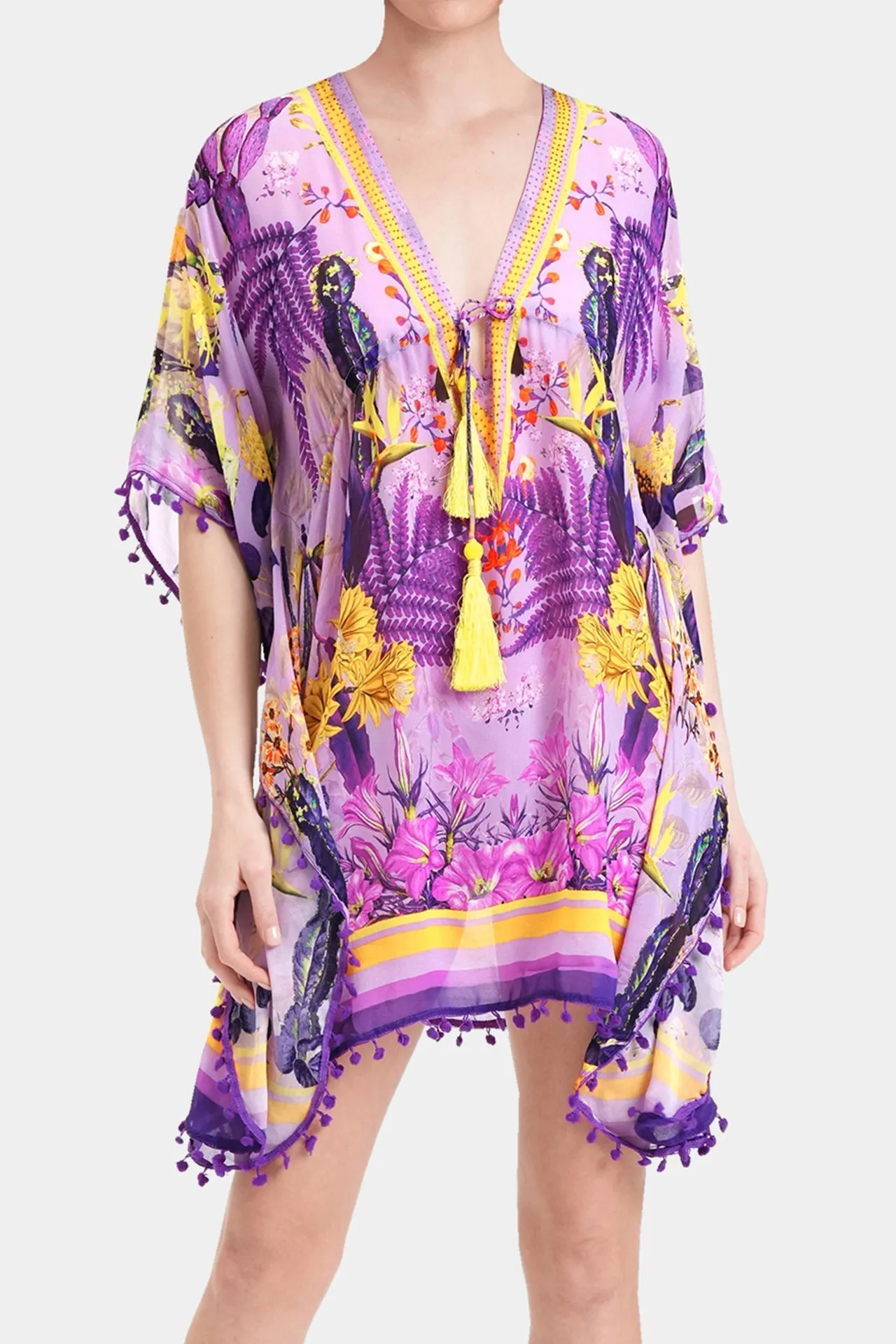 Purple Beach Coverup for Women