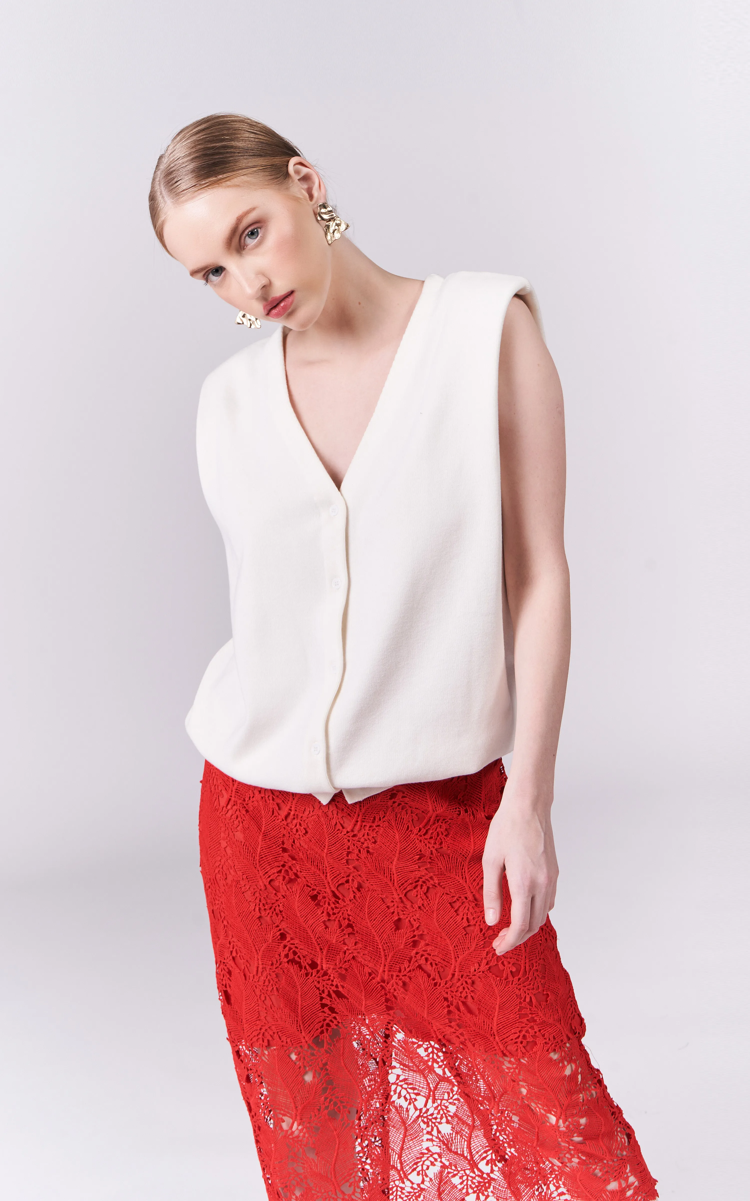 RAF Goeten Sleeveless Top (Butter)