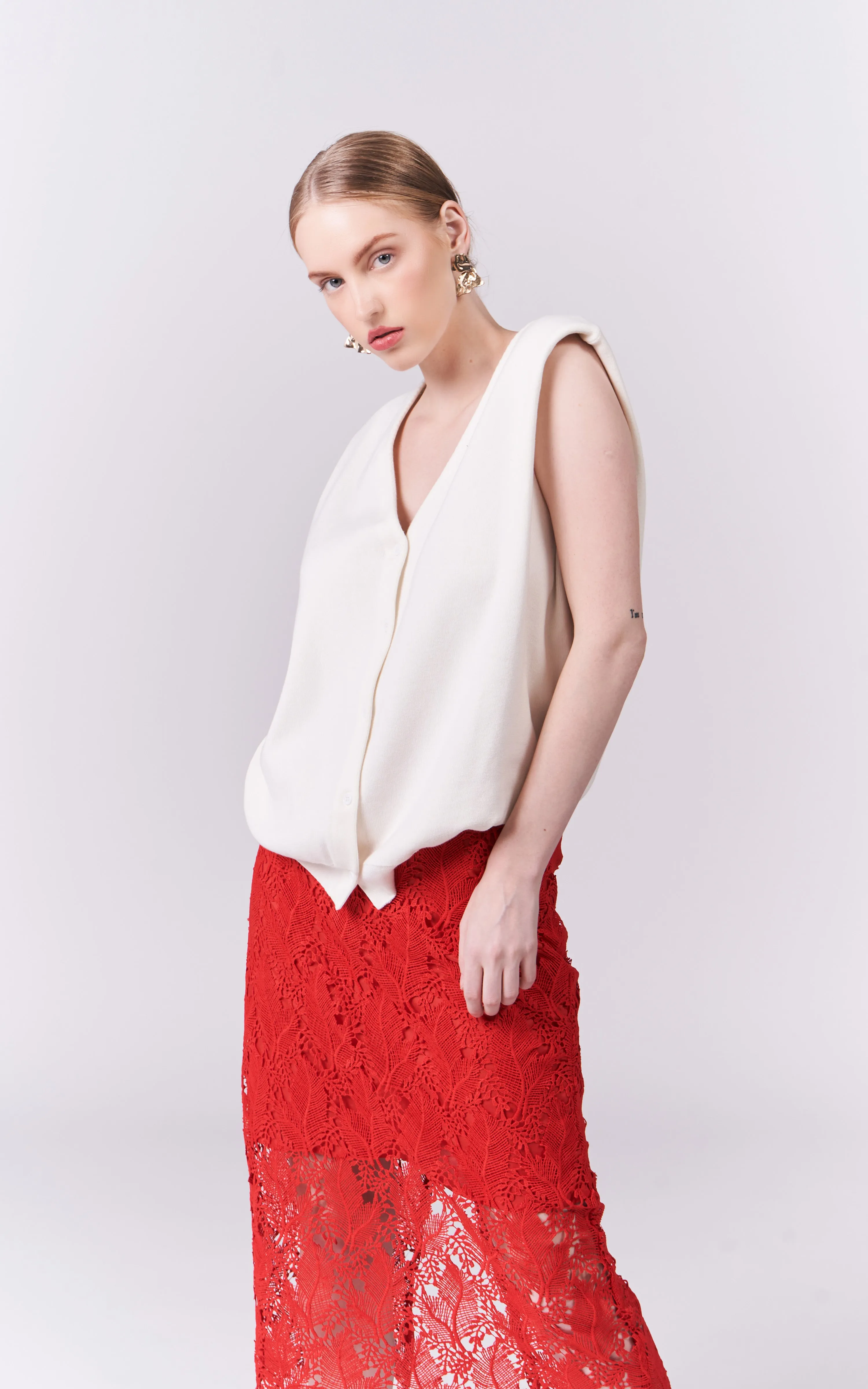 RAF Goeten Sleeveless Top (Butter)
