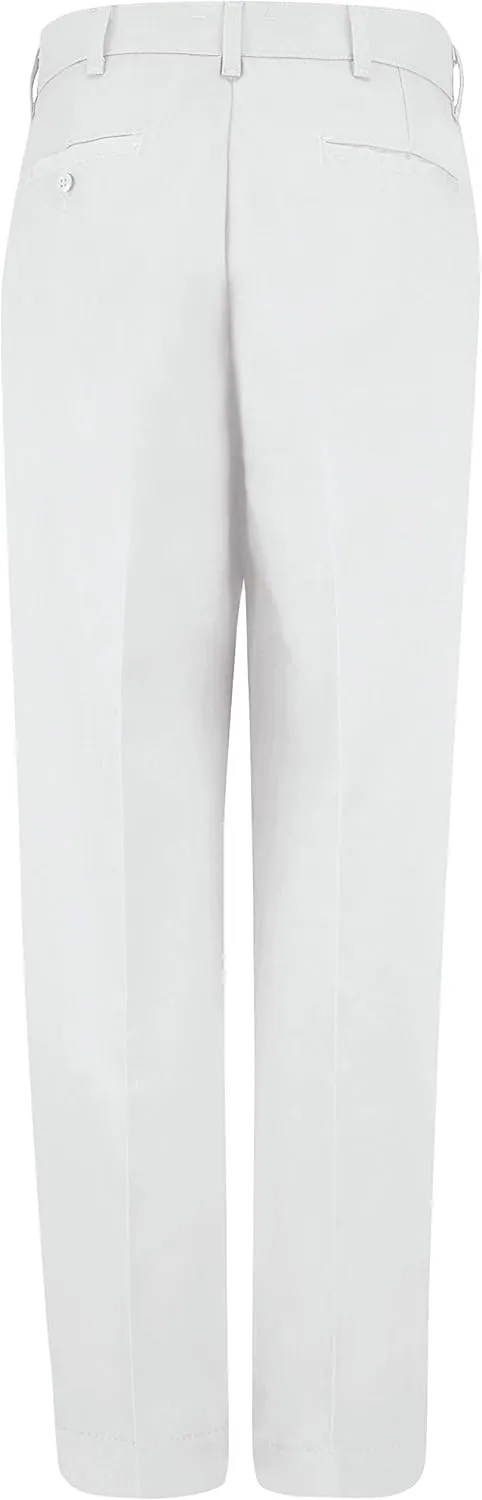 Red Kap Men's Stain Resistant, Flat Front Work Pants