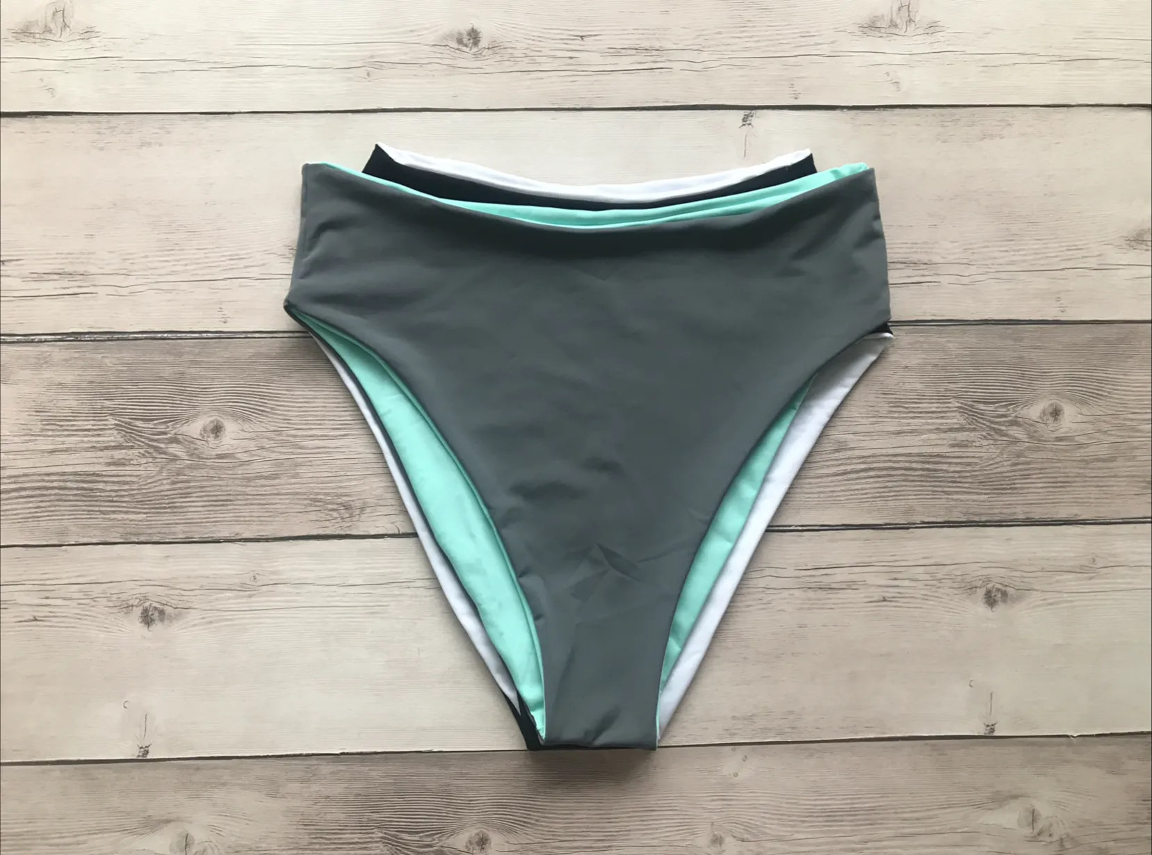 Reversible Tia High Waisted Bikini Bottoms