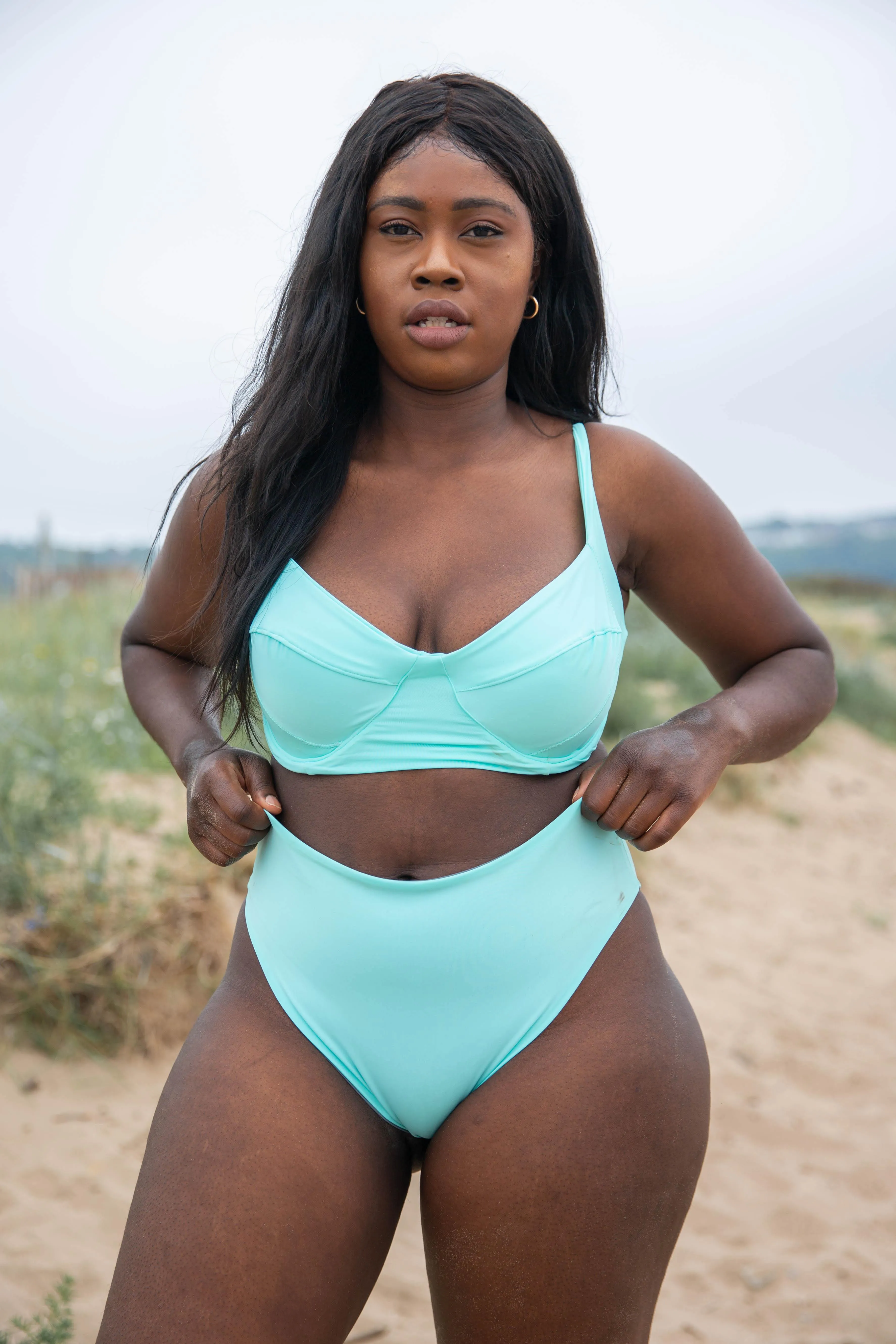 Reversible Tia High Waisted Bikini Bottoms