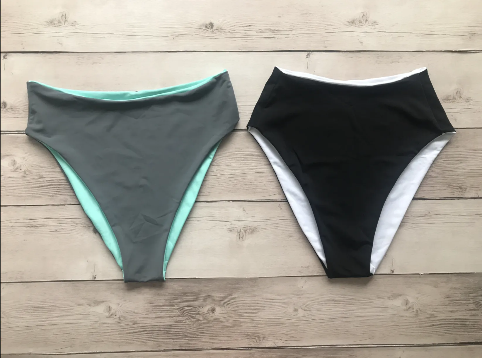 Reversible Tia High Waisted Bikini Bottoms