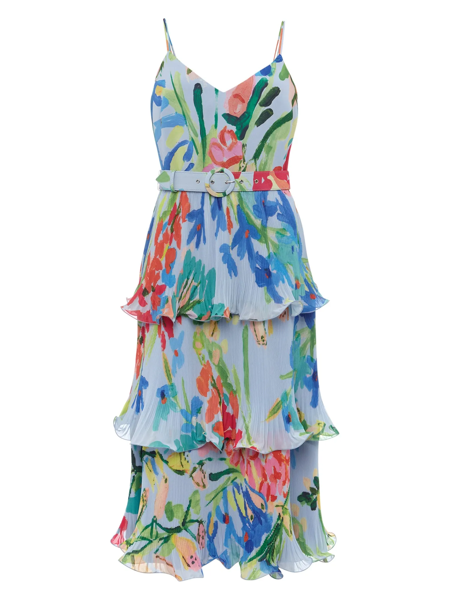 River Floral Tiered Dress