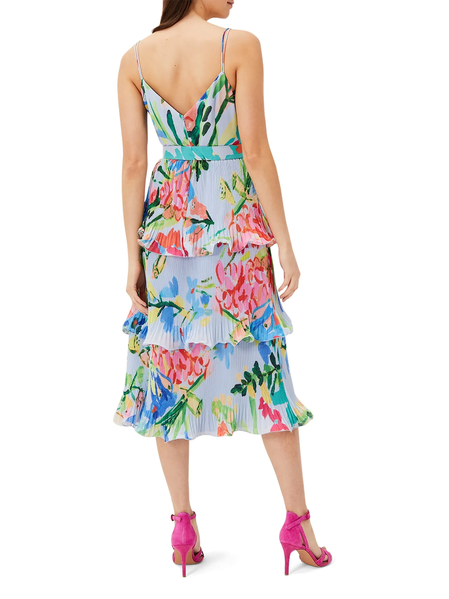 River Floral Tiered Dress