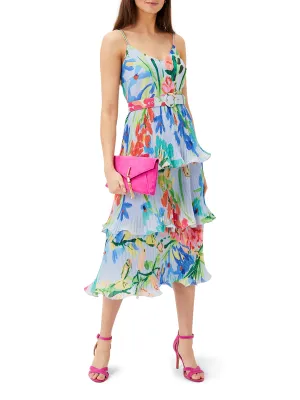 River Floral Tiered Dress