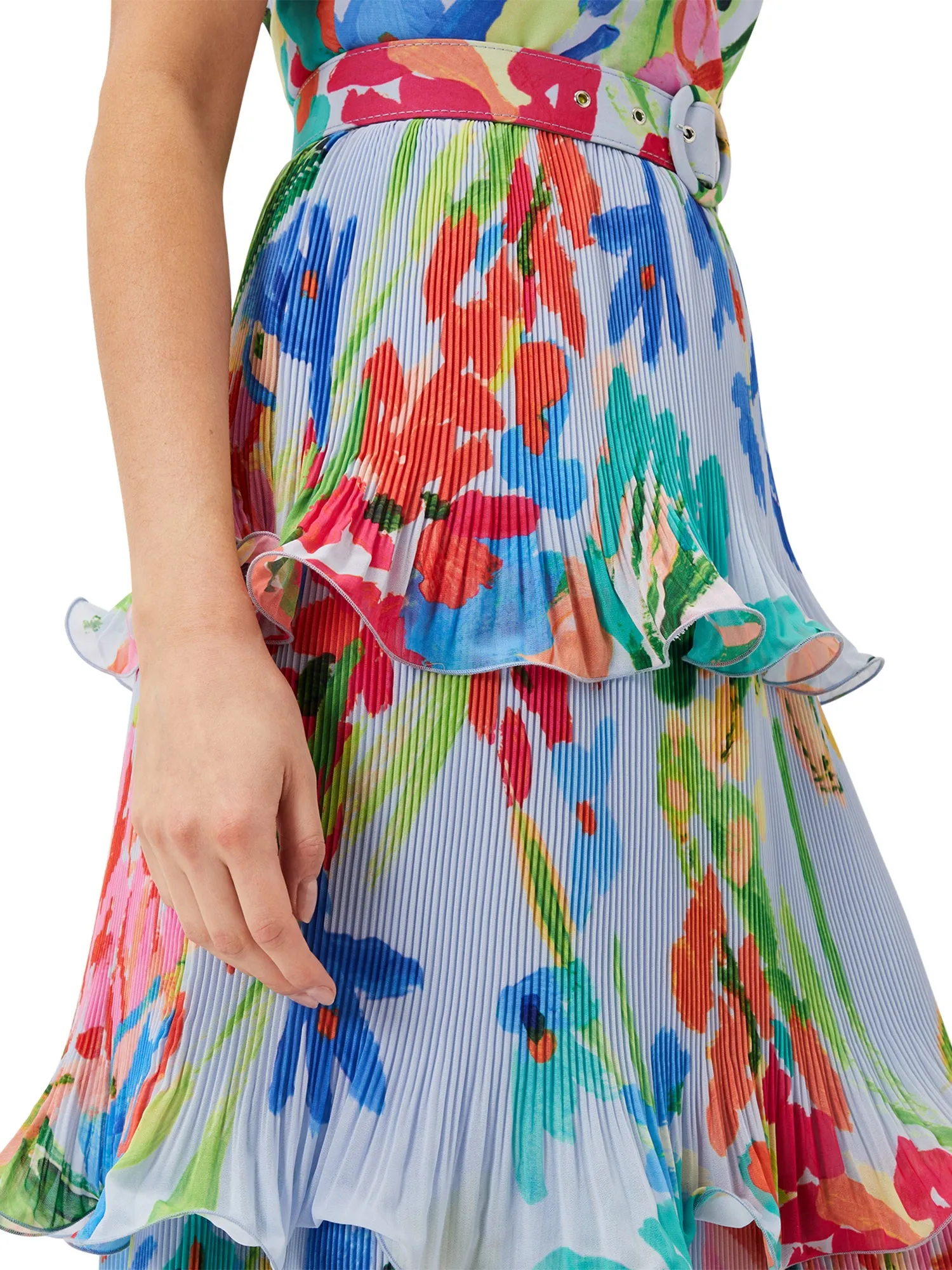 River Floral Tiered Dress