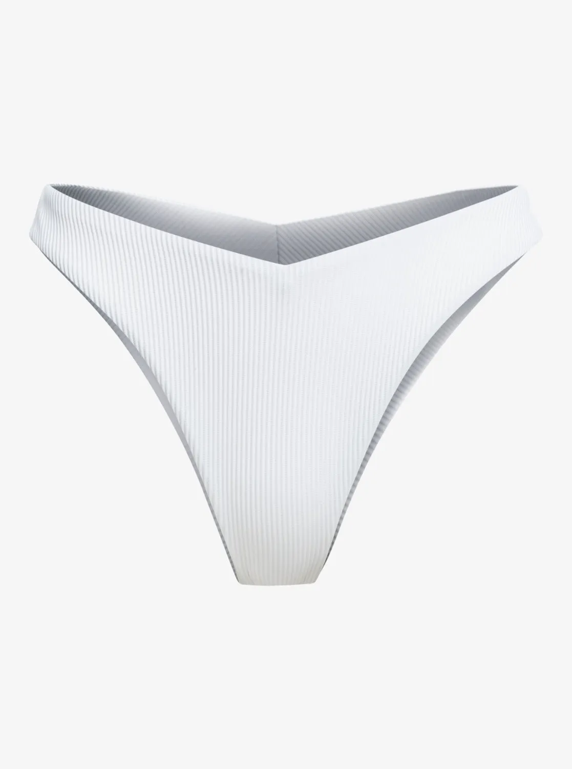 Roxy Love Cheeky Bikini Bottoms - Bright White