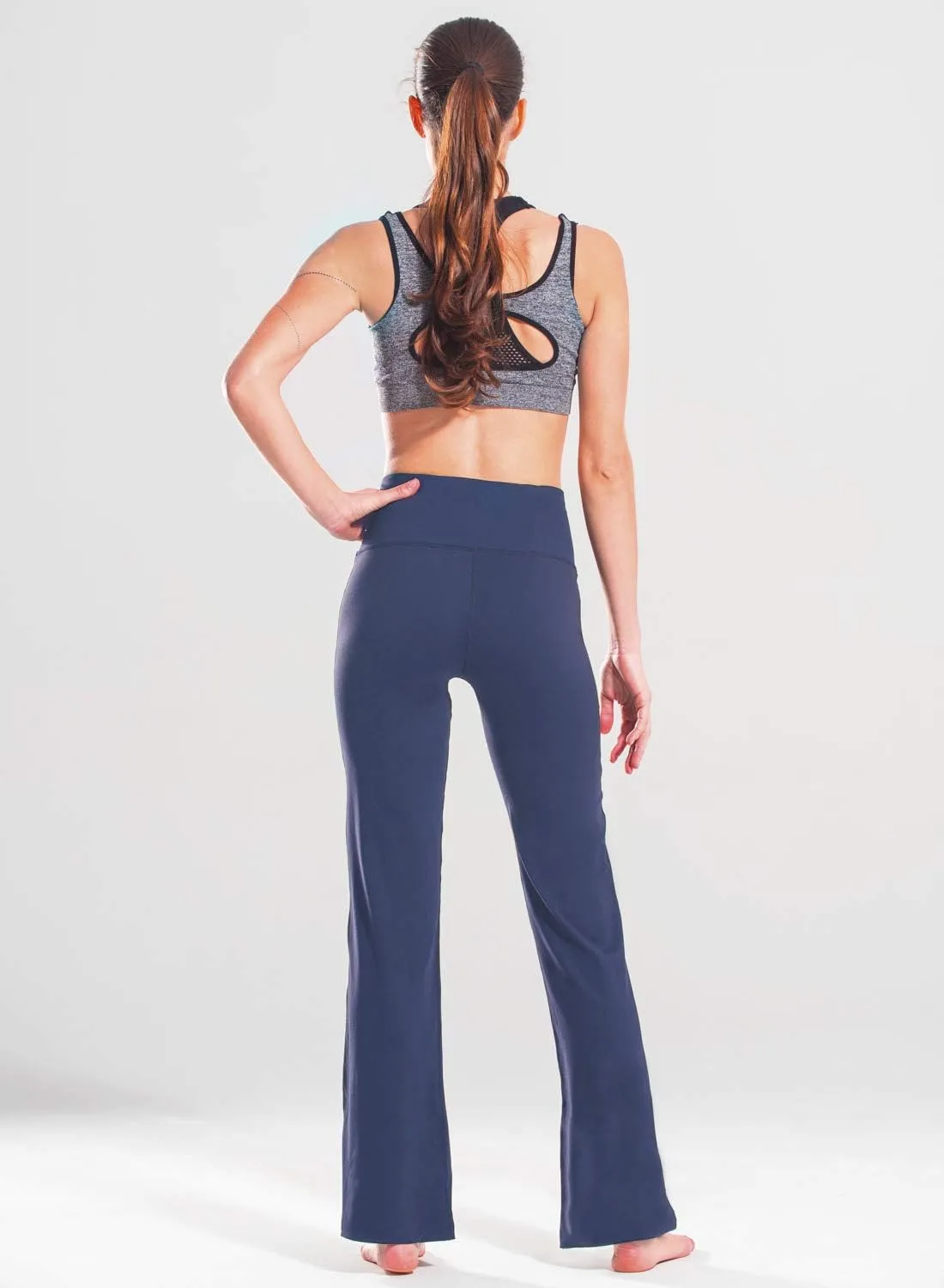 Safort 28" 30" 32" 34" Inseam Regular Tall Bootcut Yoga Pants Flared Leg Dress Pants with Pockets for Casual