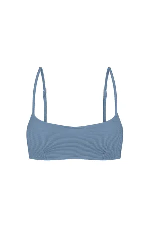Signature Bralette Top - Denim