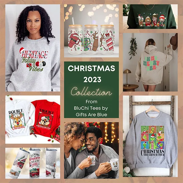 Simple and Cute Reindeer Sweatshirt - Christmas Sweatshirt - Sizes S to 5XL