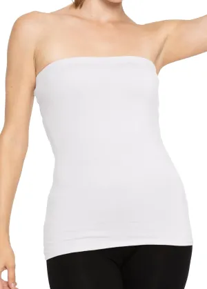 STRETCH IS COMFORT Women's & Plus Mid and Long Length Tube Top | X Small - 5X