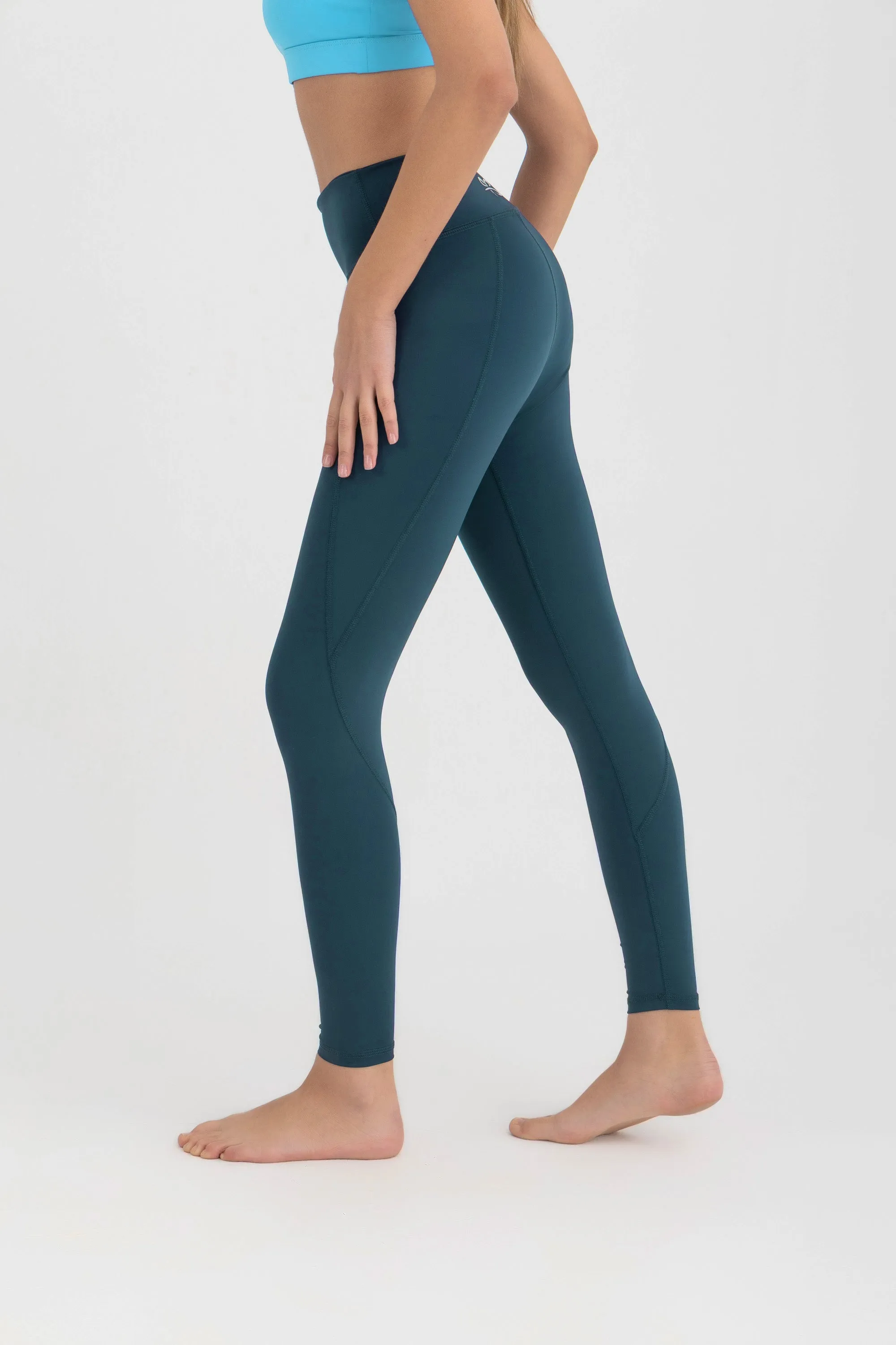 Swim Leggings -Deep Teal