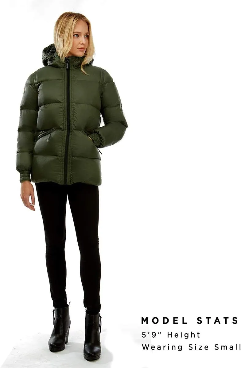 Triple F.A.T. Goose Adena Womens Puffer Down Jacket | 750 Fill Power