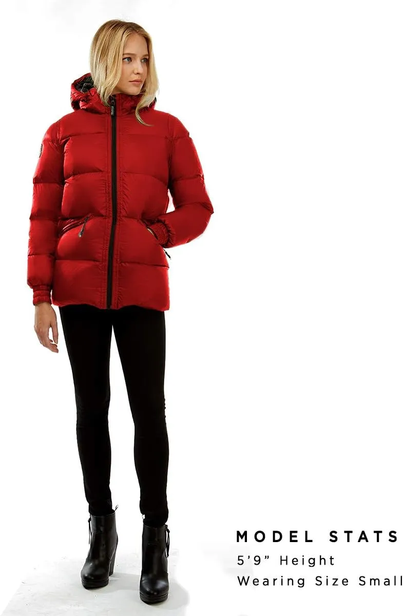 Triple F.A.T. Goose Adena Womens Puffer Down Jacket | 750 Fill Power
