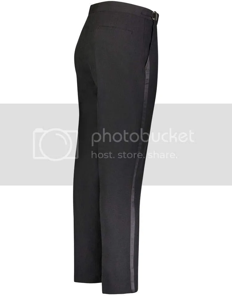 Tuxedo Pants for Men with Satin Side Stripe  Classic Formal Dress Pants Ideal for Weddings, Black Tie Events & Parties