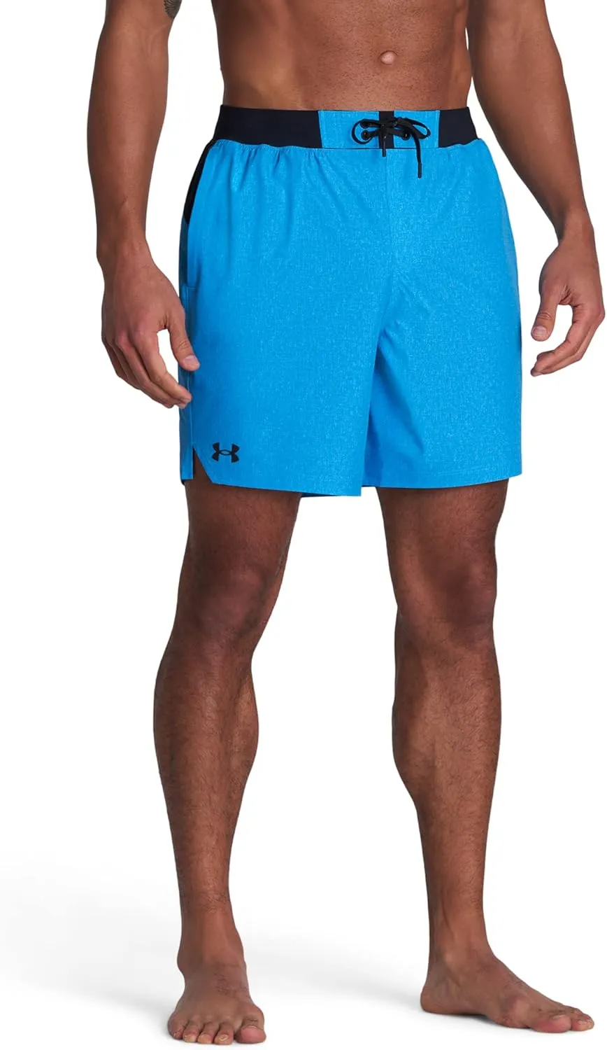 Under Armour Men's Comfort Swim Trunks, Shorts with Drawstring Closure & Full Elastic Waistband