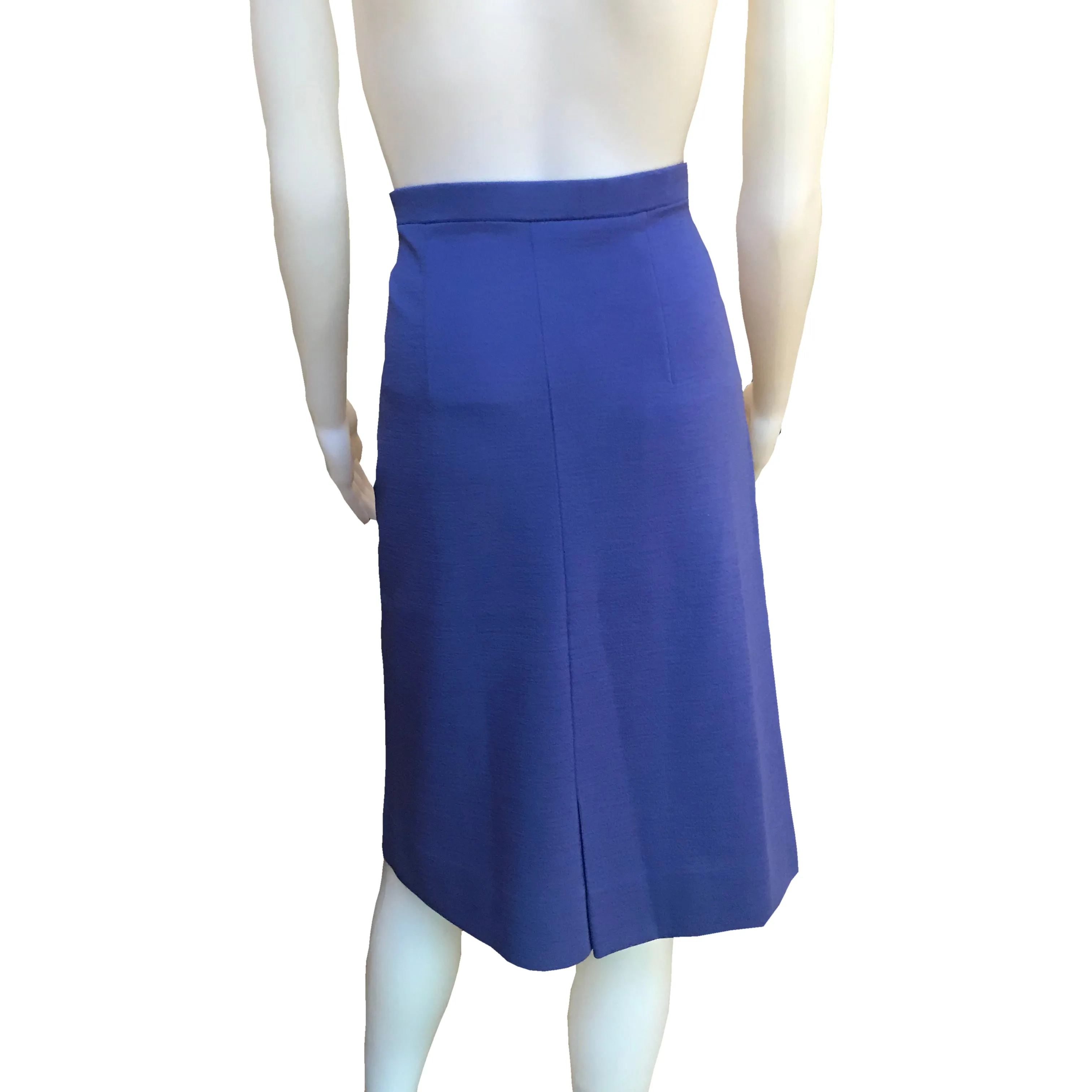 Vintage 1960s Shillito's Periwinkle Blue Skirt Suit