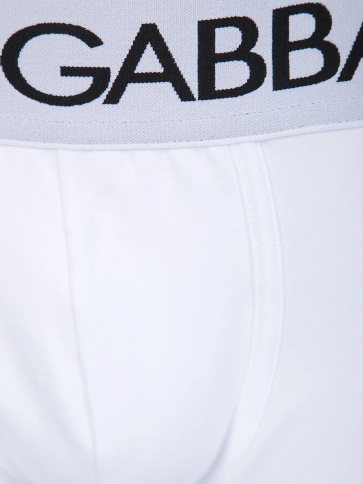 White bi-elastic boxer shorts