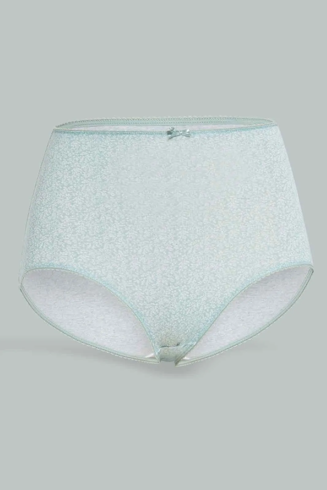 Women Assorted Plain Full Brief (Pack of 5)