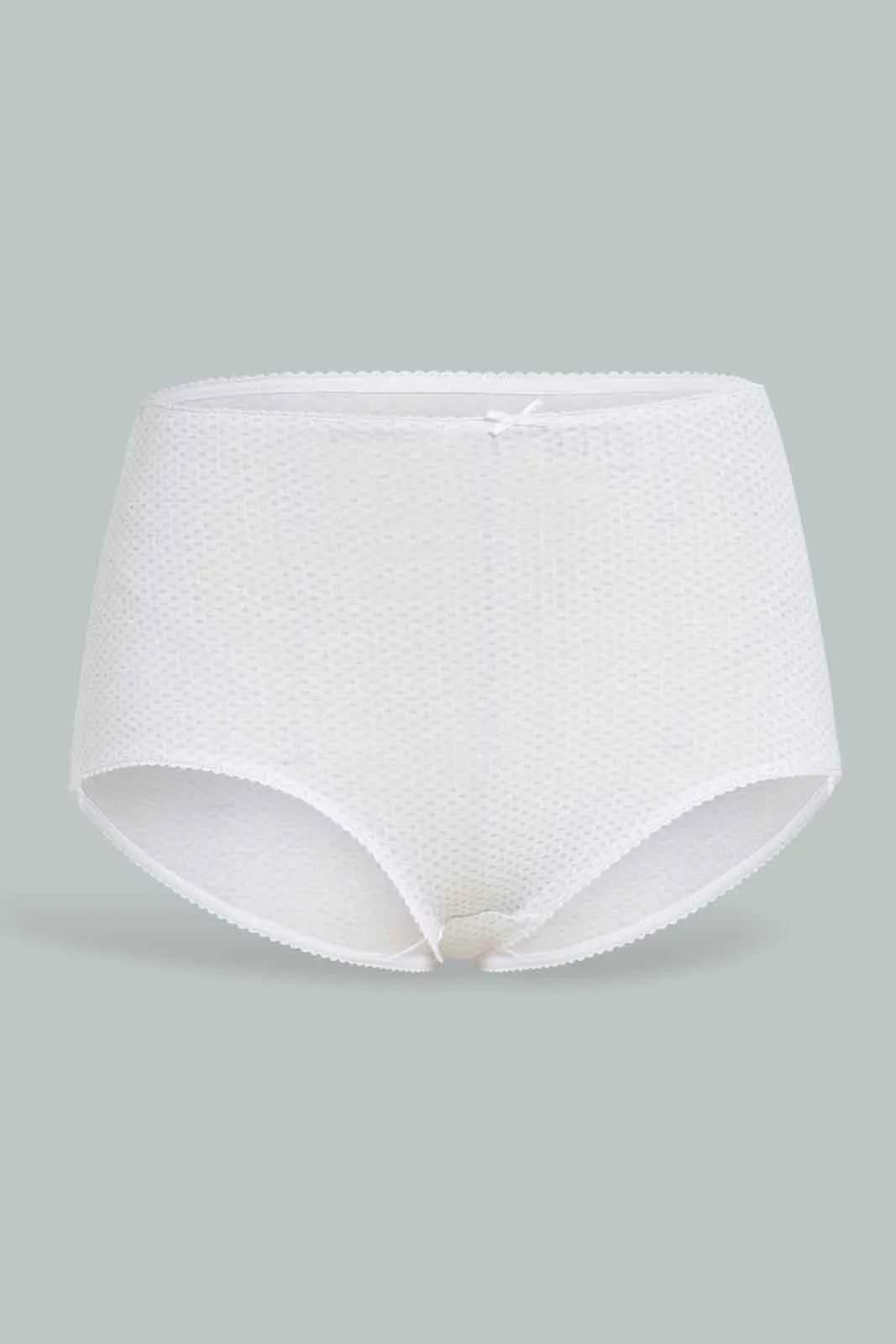 Women Assorted Plain Full Brief (Pack of 5)