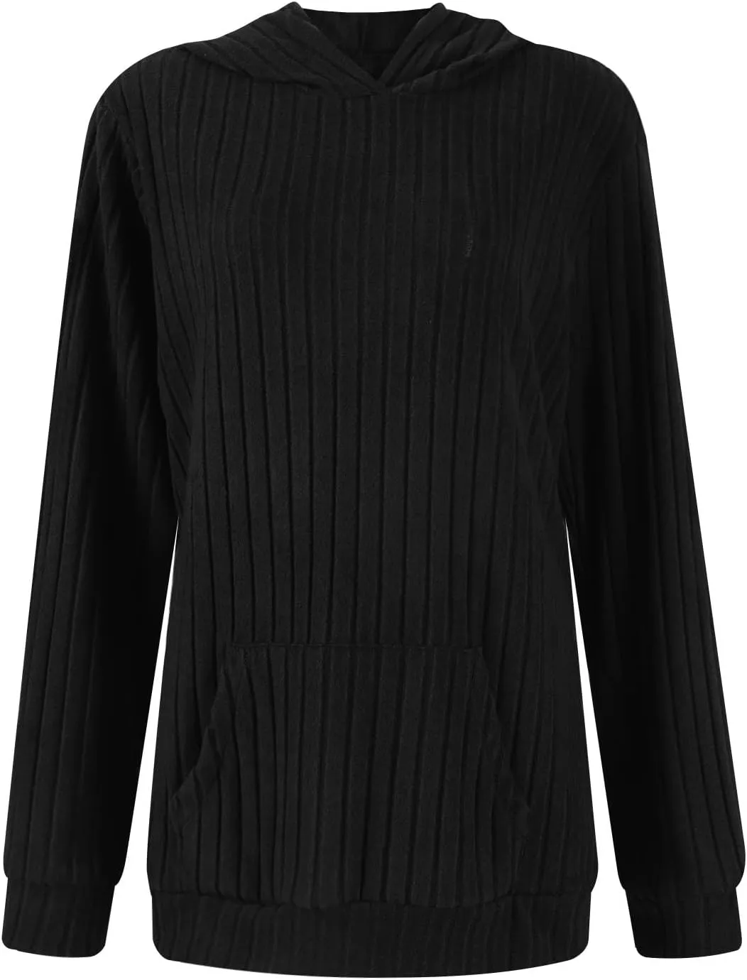 Women Oversized Hoodies Long Sleeve Pullover Sweater With Pockets Lightweight Tunic Tops 2024 Fall Winter Outfits