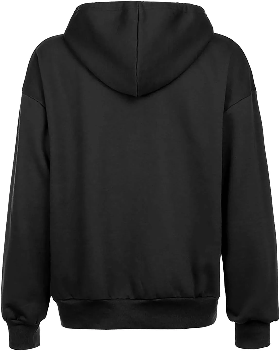 Women Zip Up Sweatshirt Long Sleeve Oversized Hoodies Pullover with Pockets Casual Hooded Jacket Trendy Fall Clothes