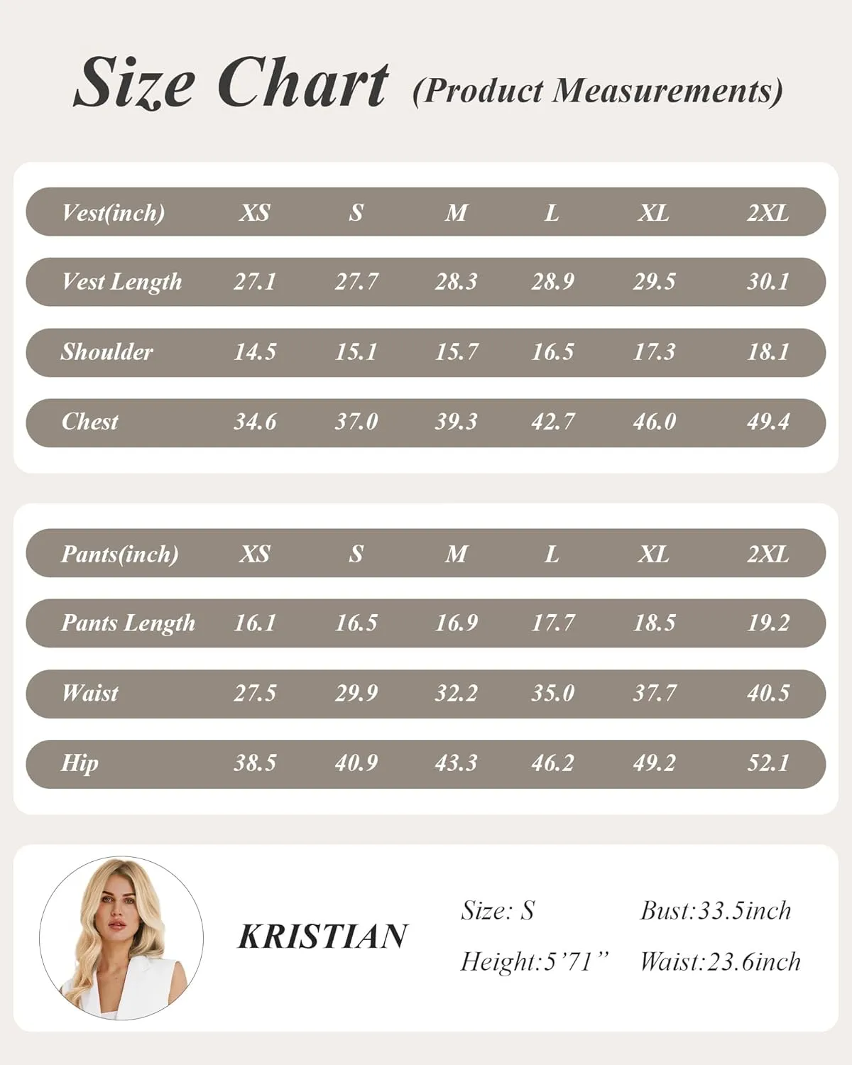 Women's 2 Piece Outfits Sleeveless Suit Vest and Shorts Sets Notch Lapel Two Button Business Casual Blazer Sets