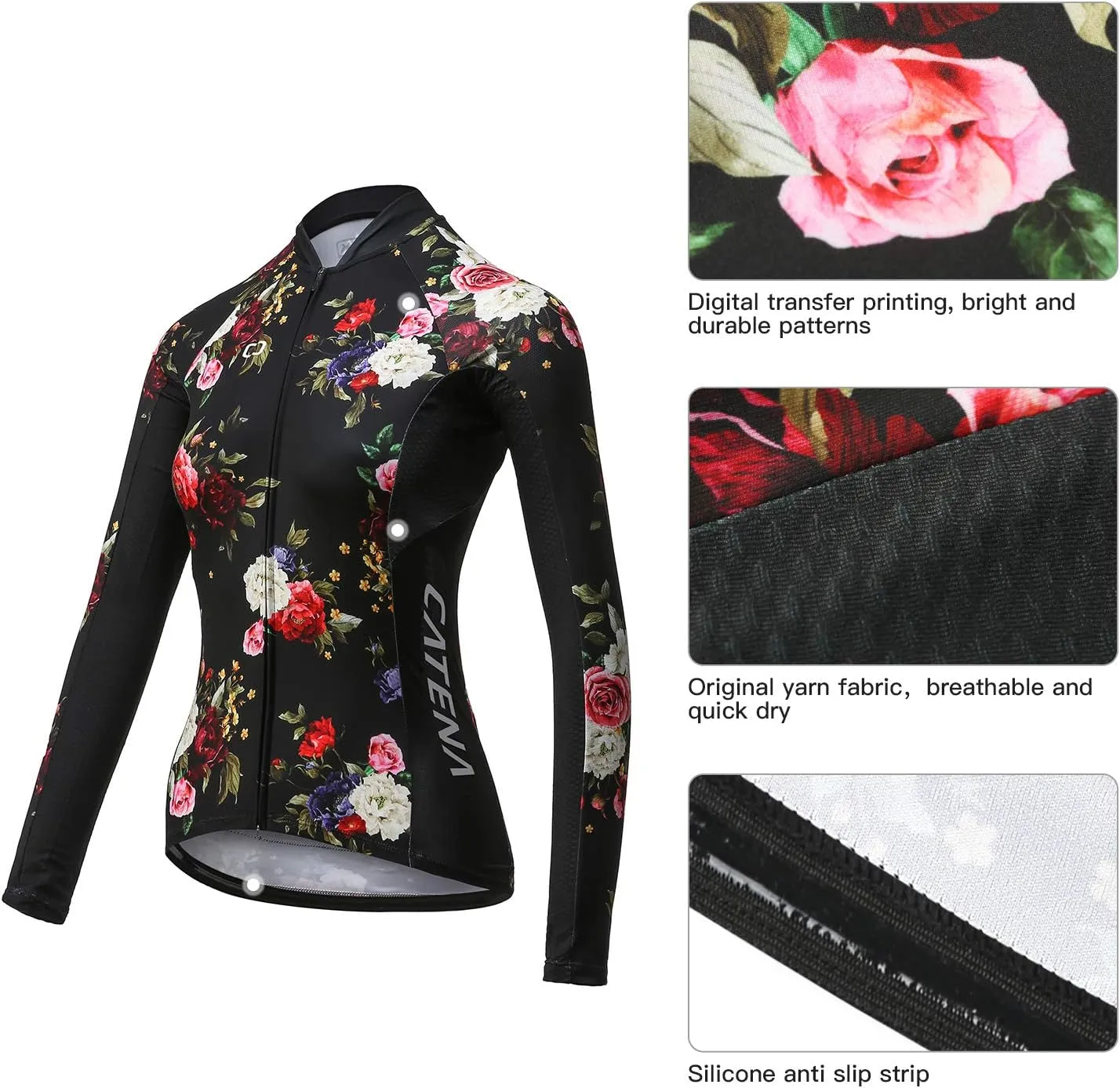 Women's Cycling Short Sleeve Breathable Jersey Bike Shirt Bicycle Tights Clothing