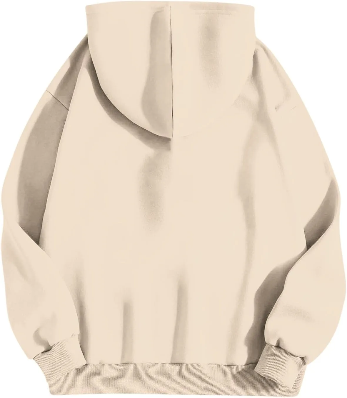 Women's Oversized Hoodies 2024 Solid Color Casual Long Sleeve Sweatshirt Trendy Pullover Tops with Pocket Fall Winter