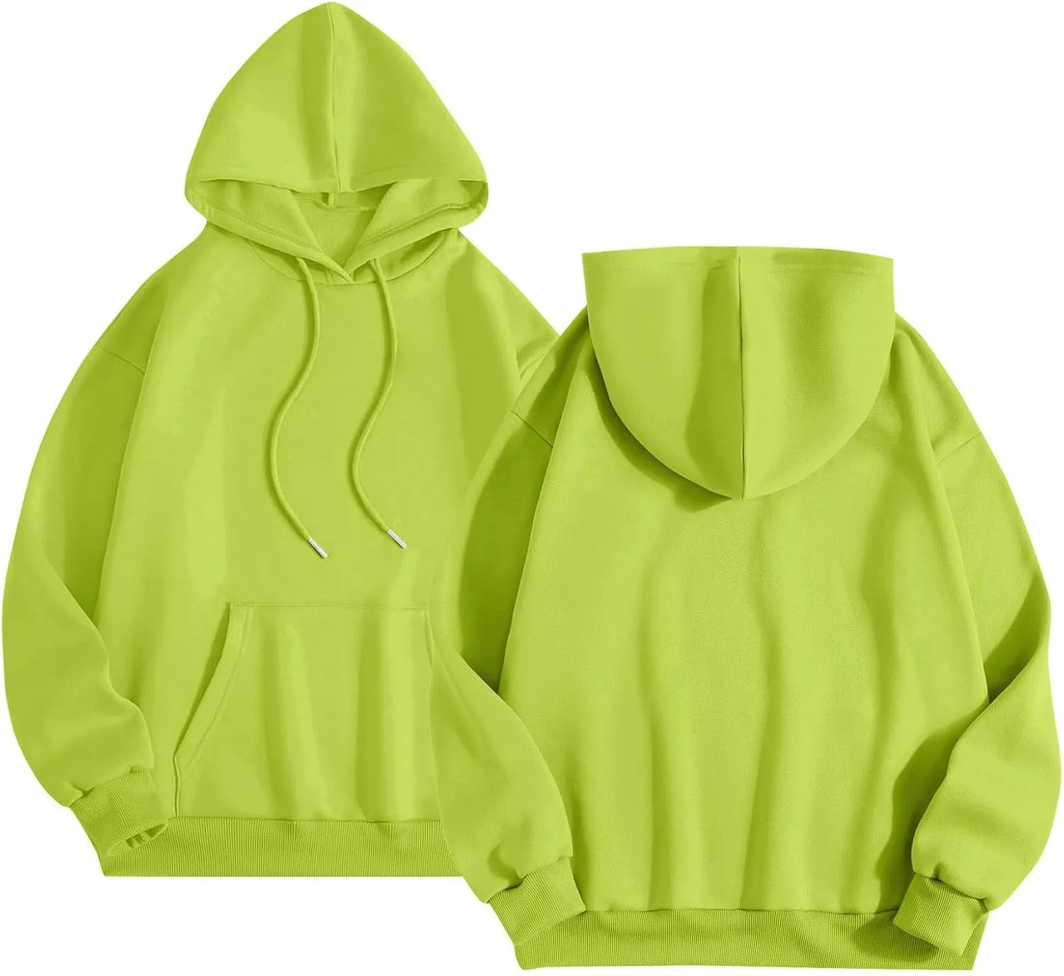 Womens Oversized Hoodies Fleece Sweatshirt Long Sleeve Sweaters Pullover Tops 2024 Fall Fashion Outfits Preppy Clothes