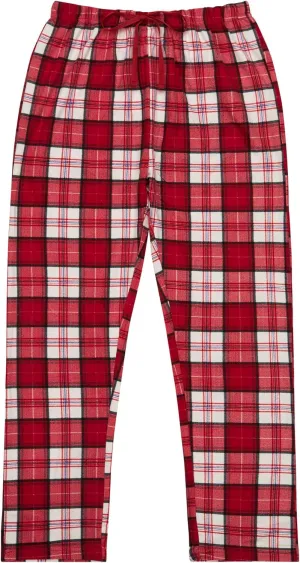 Women's Super Cozy Mink Fleece Pajama Bottom with Waist & Bottom Rib (S-4XL)