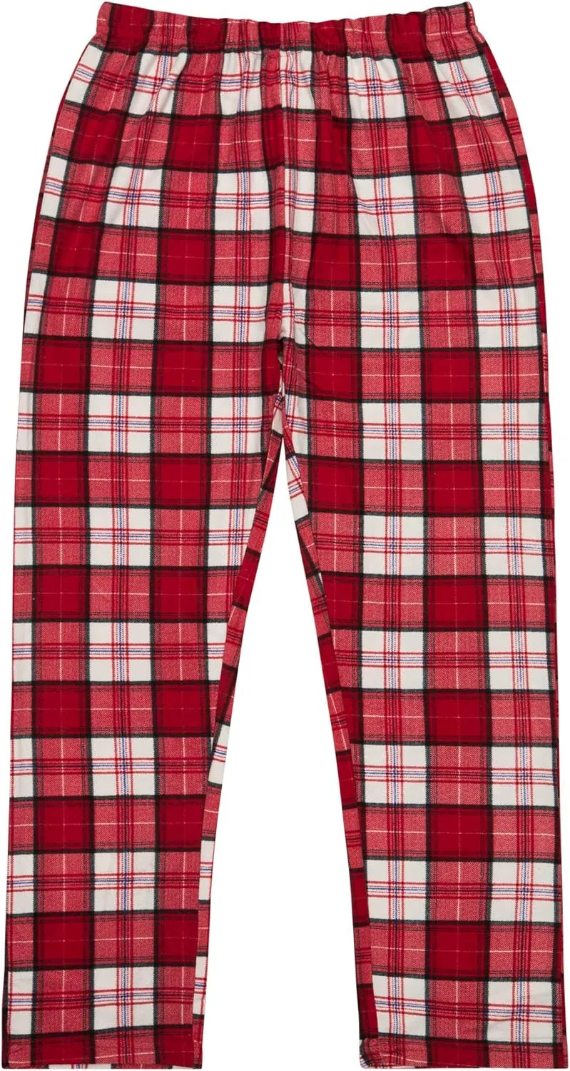 Women's Super Cozy Mink Fleece Pajama Bottom with Waist & Bottom Rib (S-4XL)