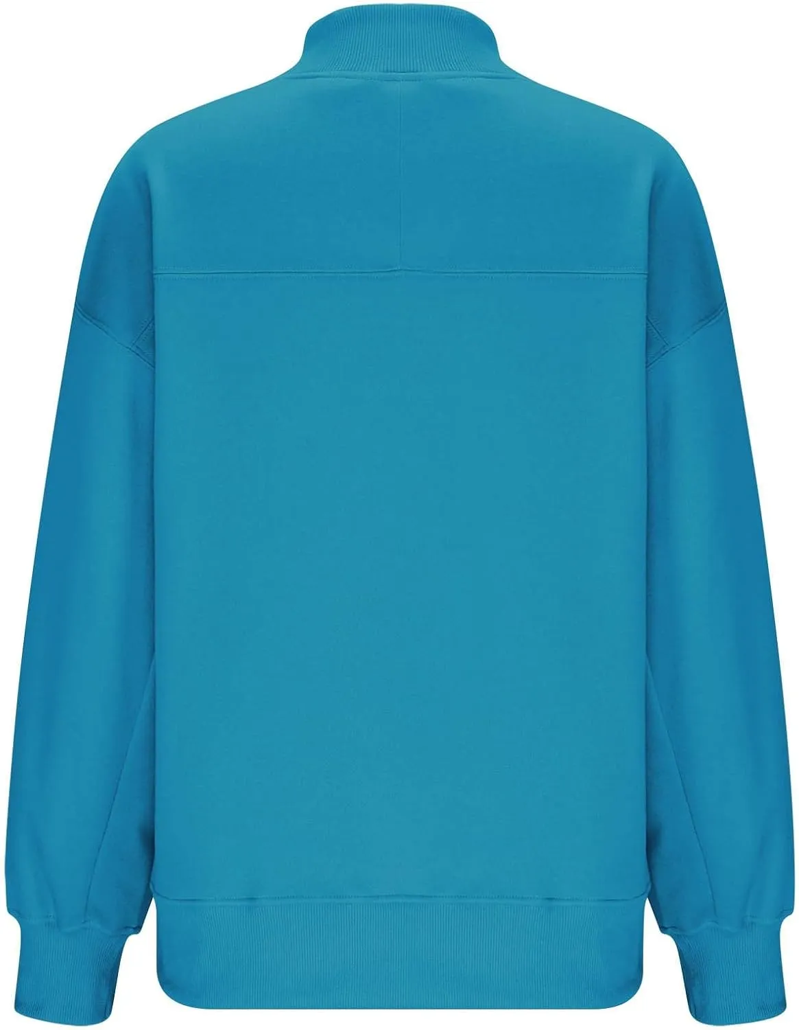 Womens Tops Casual Long Sleeve Sweatshirt Turtleneck Lightweight Coats Daily Fashion Fall Pullover Top with Pockets