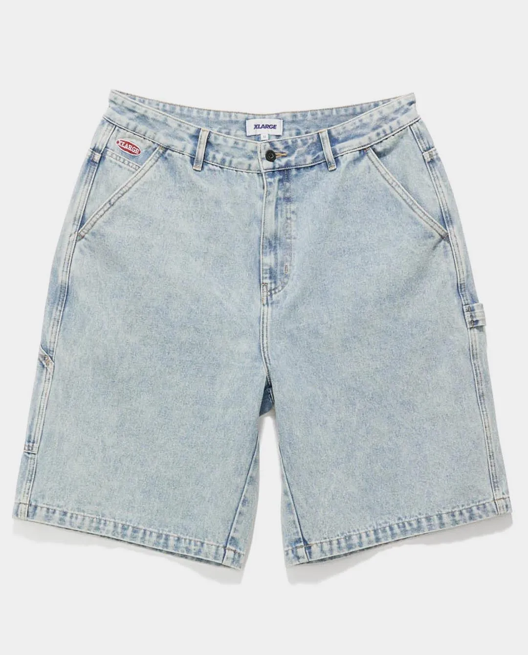 XLarge - Denim Work Short - Bleach Indigo