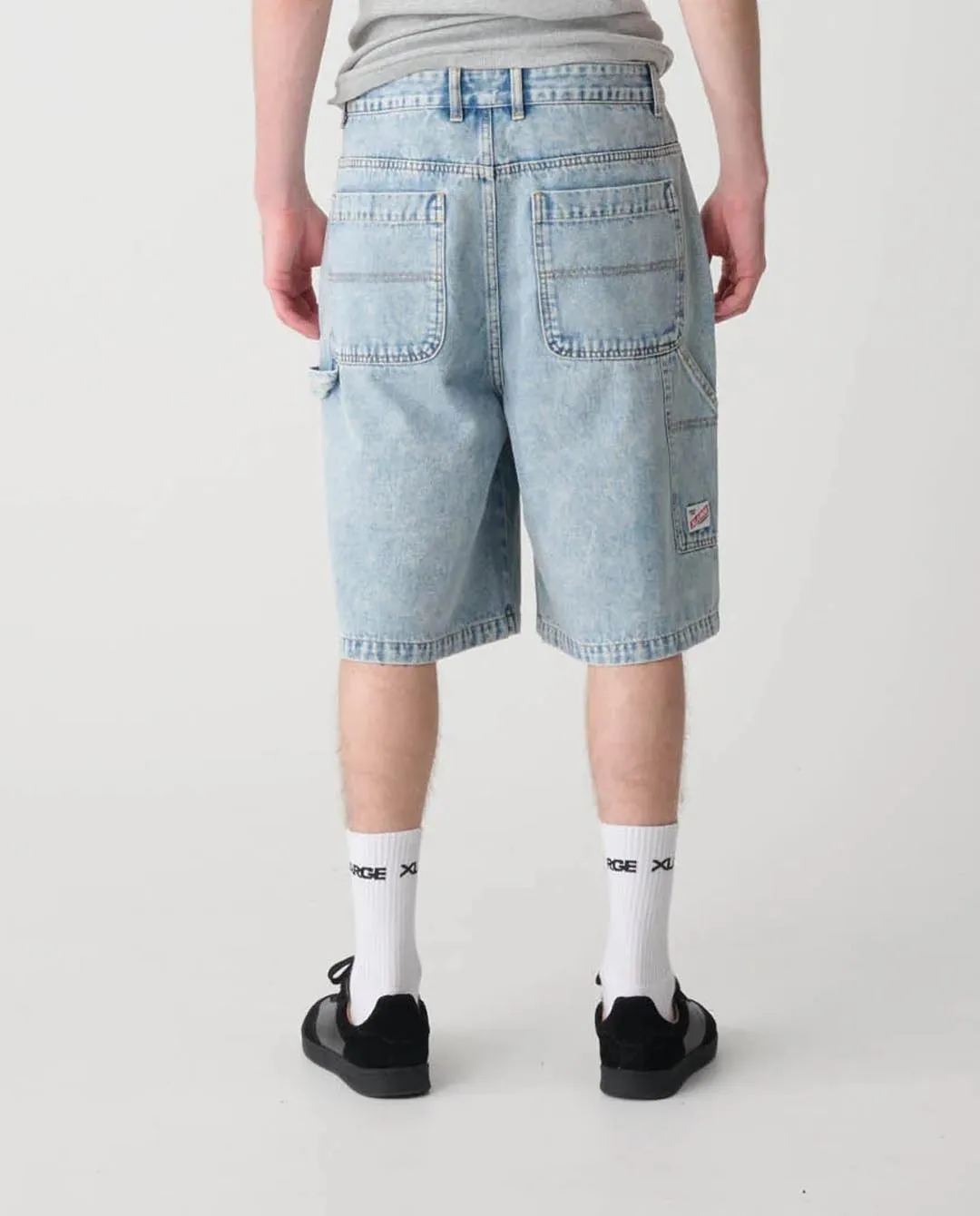 XLarge - Denim Work Short - Bleach Indigo