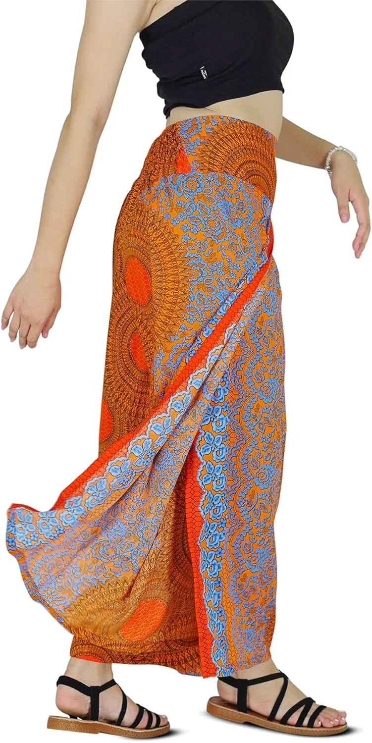 Your Cozy Harem Pants Yoga for Women Palazzo Beach Wear Wide Leg Boho Hippie Bohemian Aladdin Genie